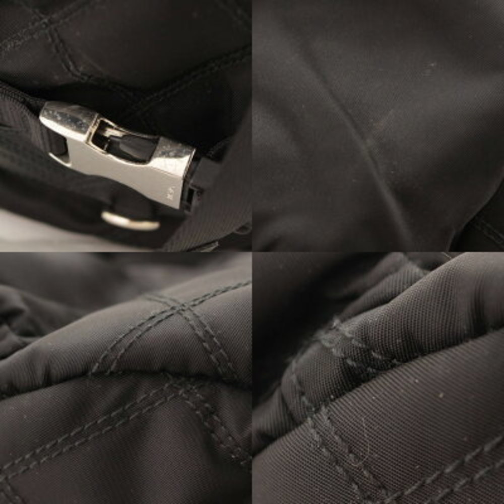 Prada Nylon Drawstring Backpack Rucksack Black - image 8